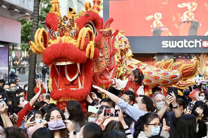 美媒：香港喜迎新春