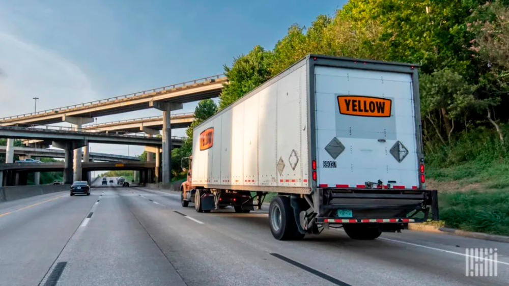 美國卡車運輸巨頭Yellow申請破產